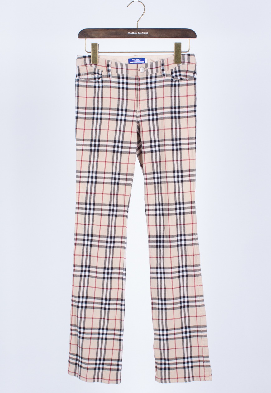 Vintage Check cashmere trousers  Burberry Kids  Eraldocom