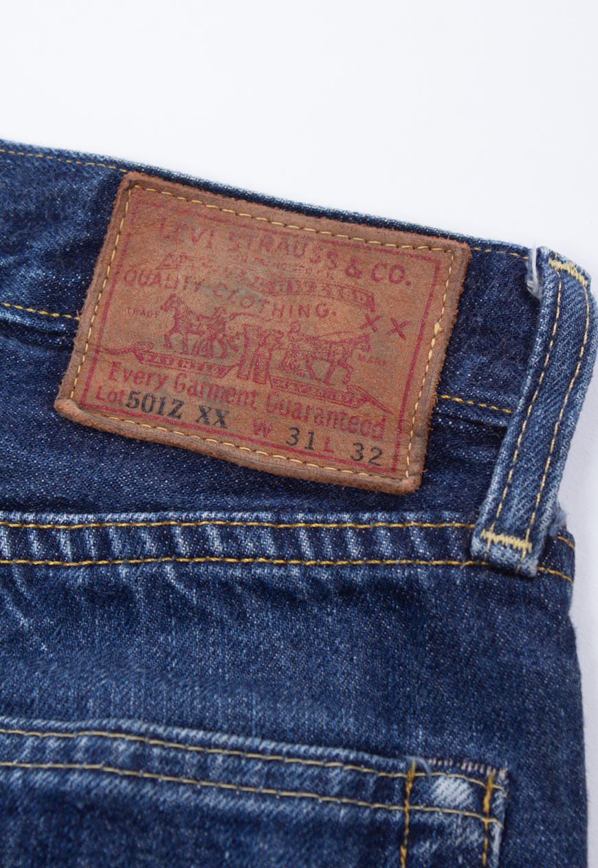Vintage Denim Jeans Levis 501 ZXX Selvedge Big E