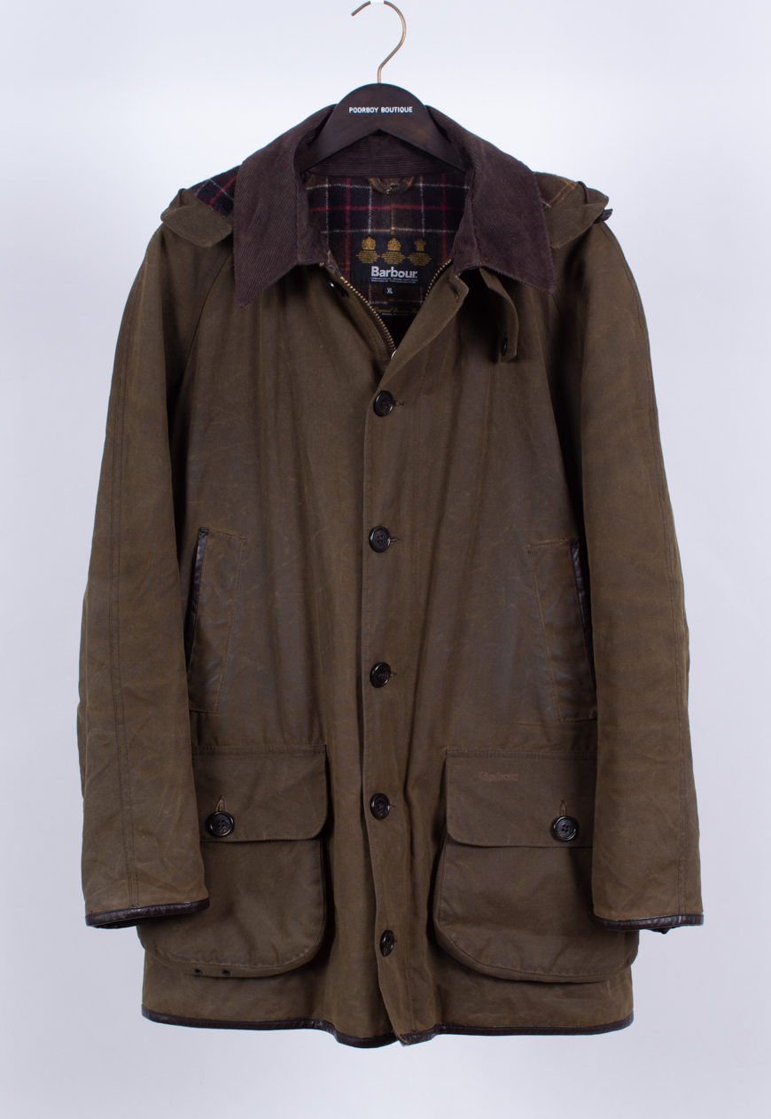 Vintage Barbour Waxed Cotton Jacket | Vintage Clothing Hull