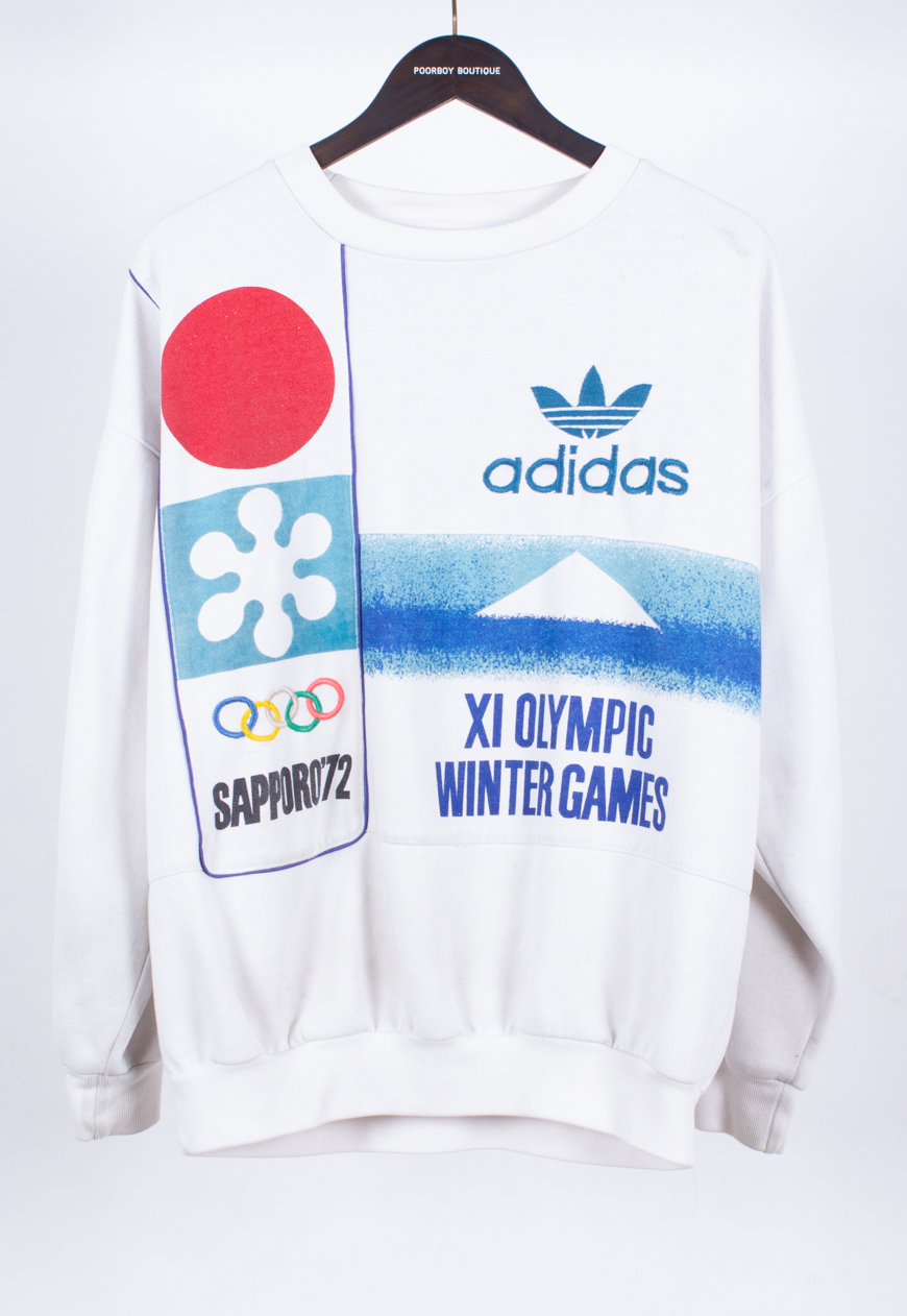 Vintage Adidas Olympic Sweatshirt | Vintage Boutique Hull