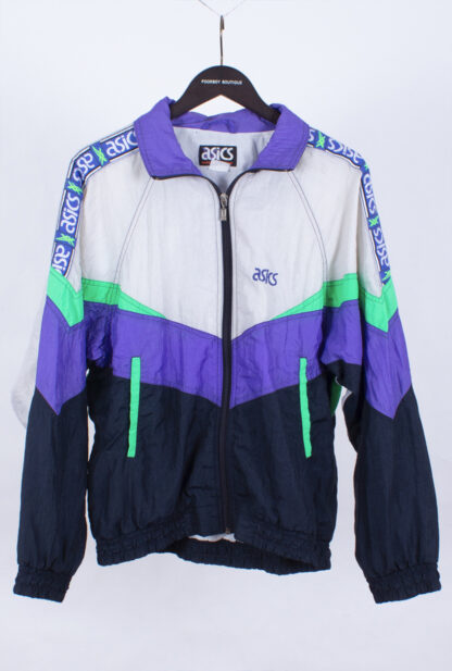 Vintage 90s Asics Shell Jacket, Poorboy Boutique, Vintage Jacket, Vintage Asics