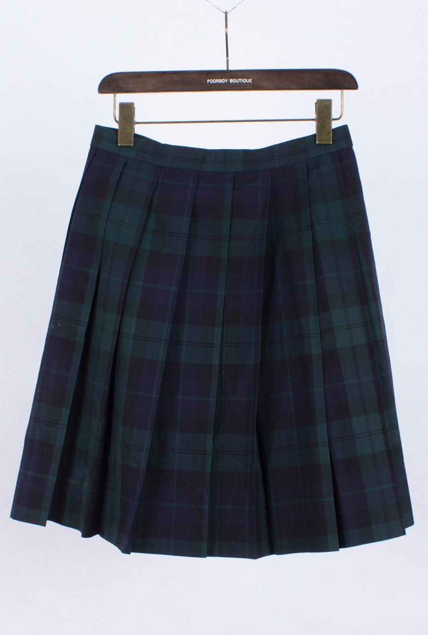 Vintage Schoolgirl Skirt, Poorboy Boutique, Vintage Skirt, Vintage Clothing