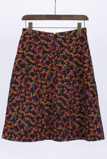 90s Vintage A-Line Pattern Skirt, Vintage Womens Clothing, Vintage Pattern Skirt