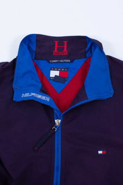 vintage hilfiger light jacket, branded vintage clothing, vintage store hull